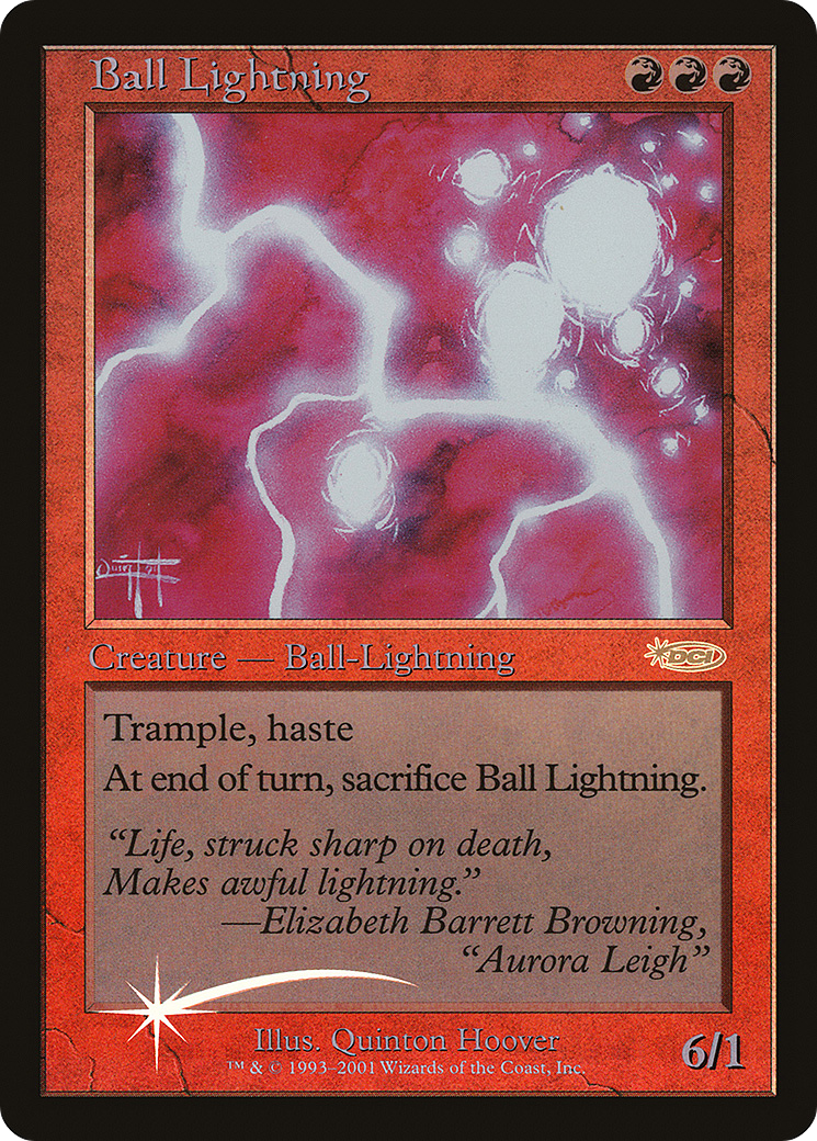 Image of Ball Lightning (JDG-) - Judge Gift Cards 2001 Foil