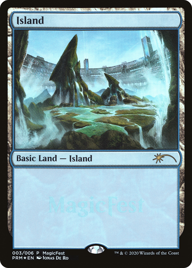 Image of Island (2020) (MFP-003) - MagicFest 2020 Foil