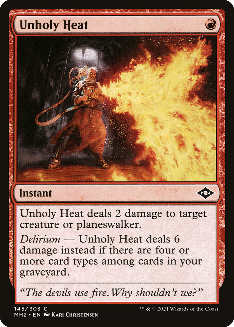 Image of Unholy Heat (MH2-145) - Modern Horizons 2