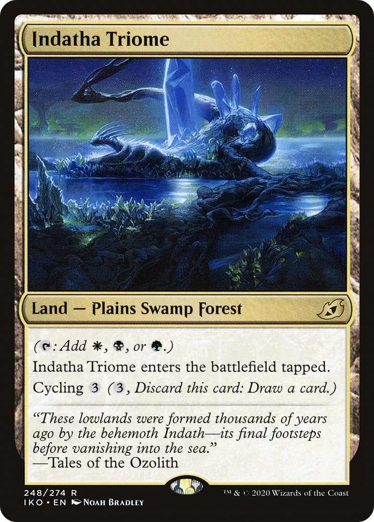 Image of Indatha Triome (IKO-248) - Ikoria: Lair of Behemoths Foil