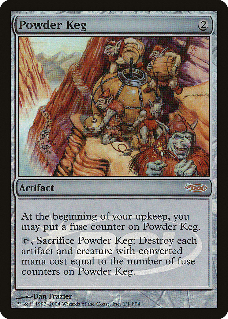 Image of Powder Keg (MPRP-001) - Magic Player Rewards 2004 Foil