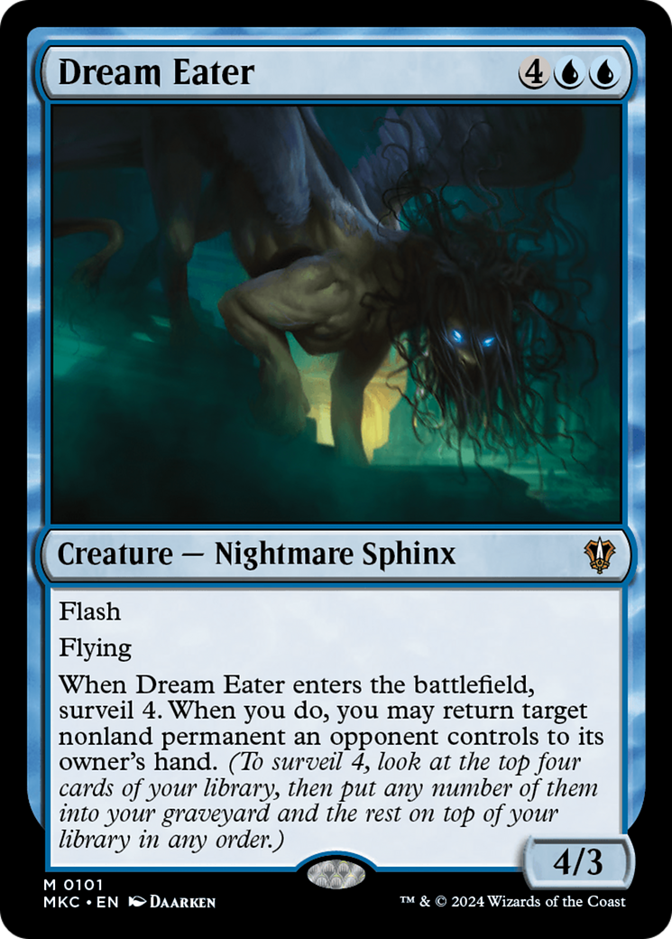 Image of Dream Eater (MKC-101) - Murders at Karlov Manor Commander