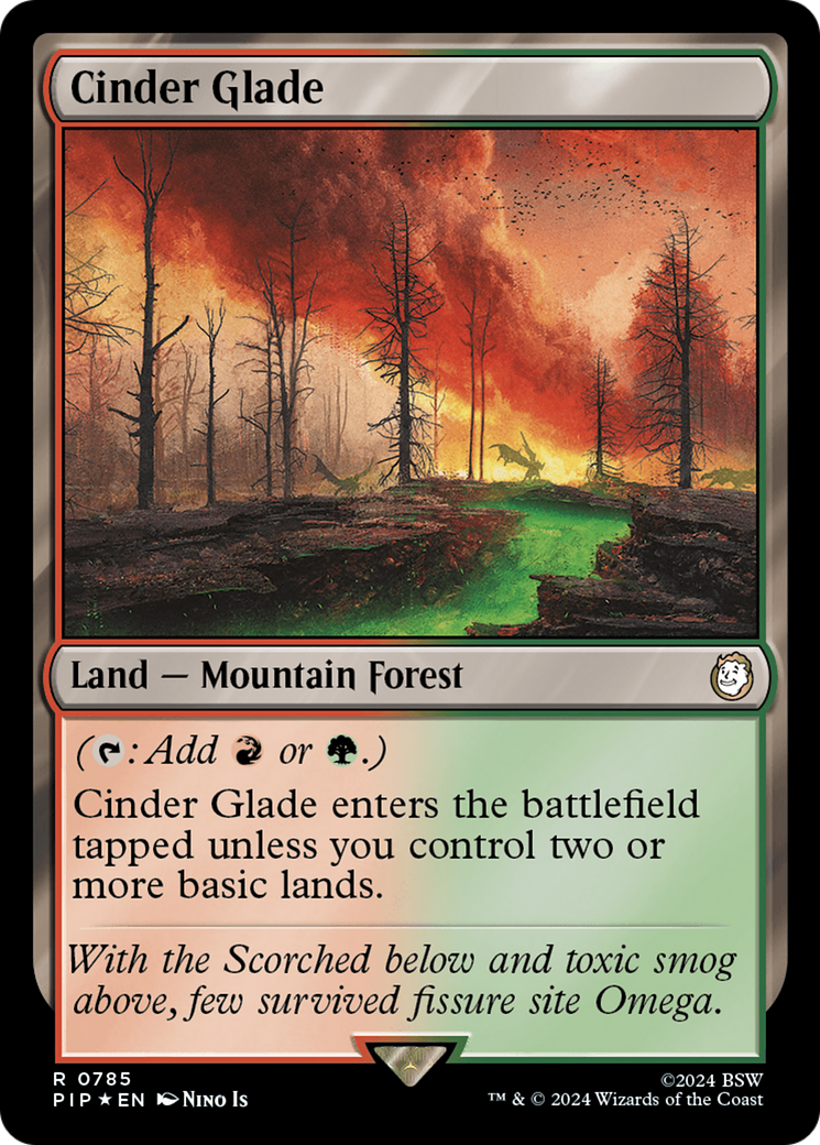 Image of Cinder Glade (Surge Foil) (PIP-785) - Fallout Foil