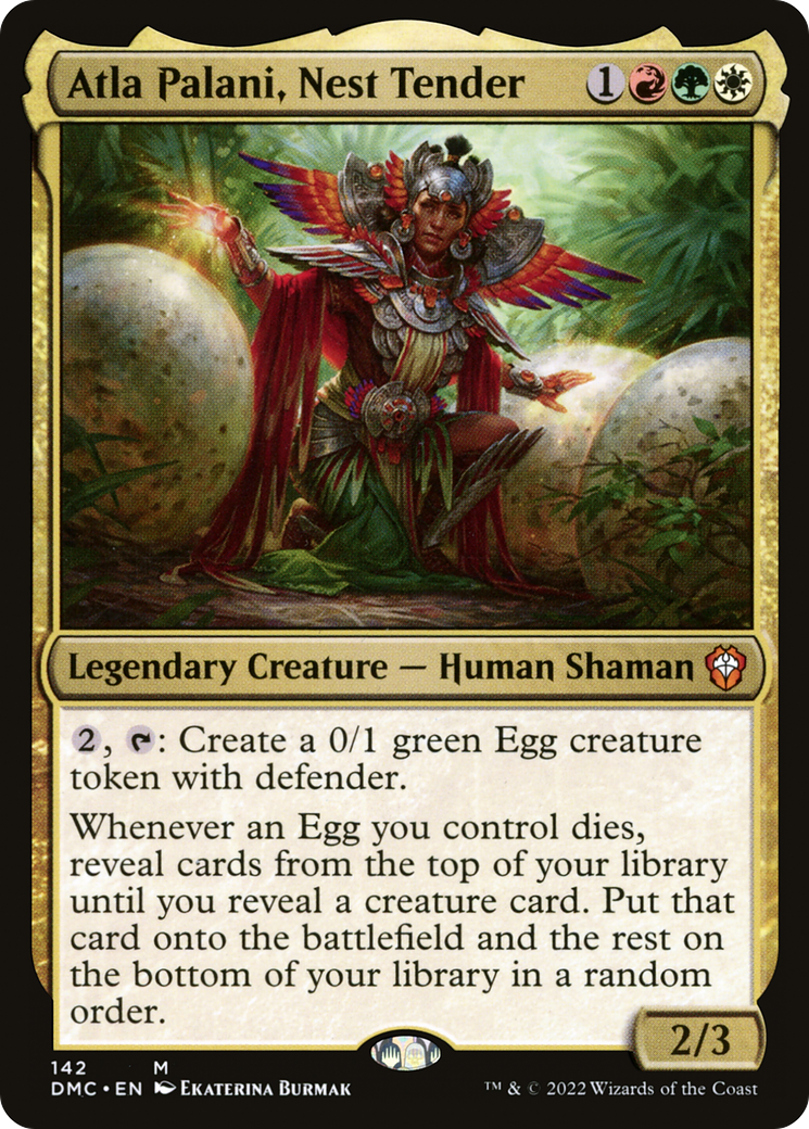 Image of Atla Palani, Nest Tender (DMC-142) - Dominaria United Commander