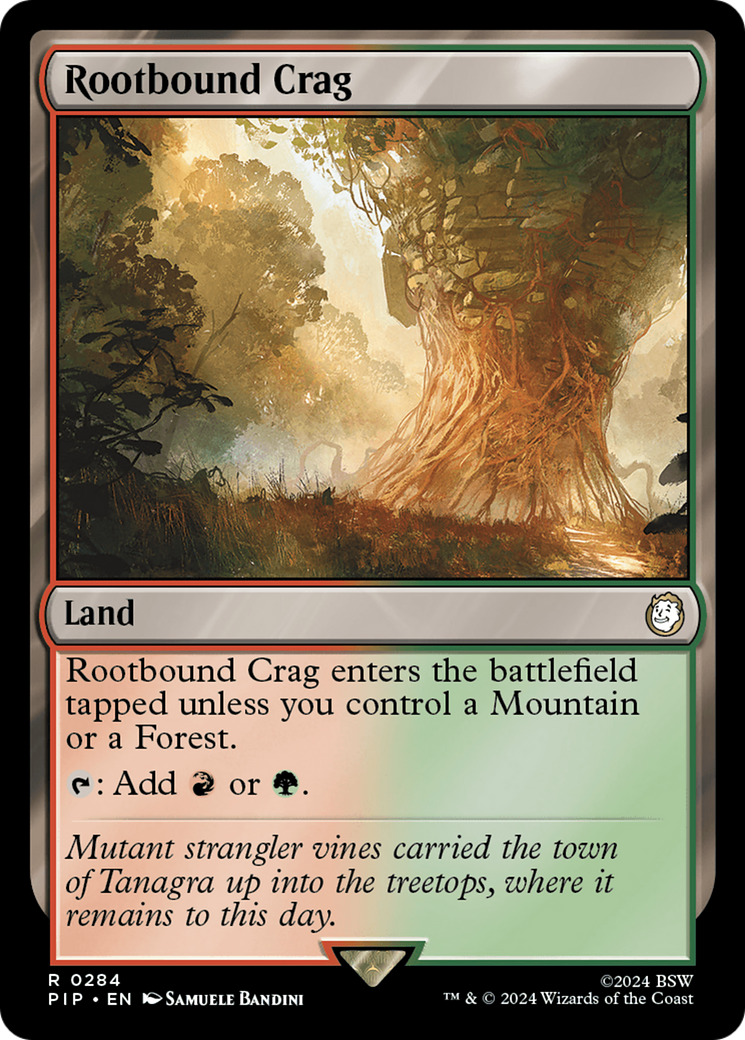 Image of Rootbound Crag (PIP-284) - Fallout Foil