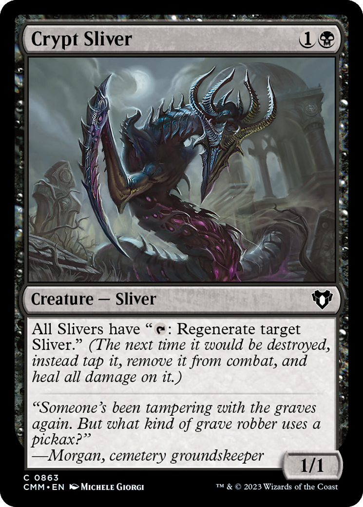 Image of Crypt Sliver (CMM-863) - Commander Masters