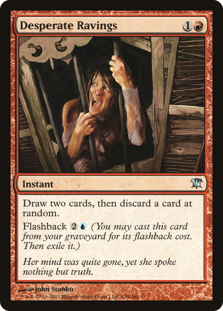 Image of Desperate Ravings (ISD-139) - Innistrad