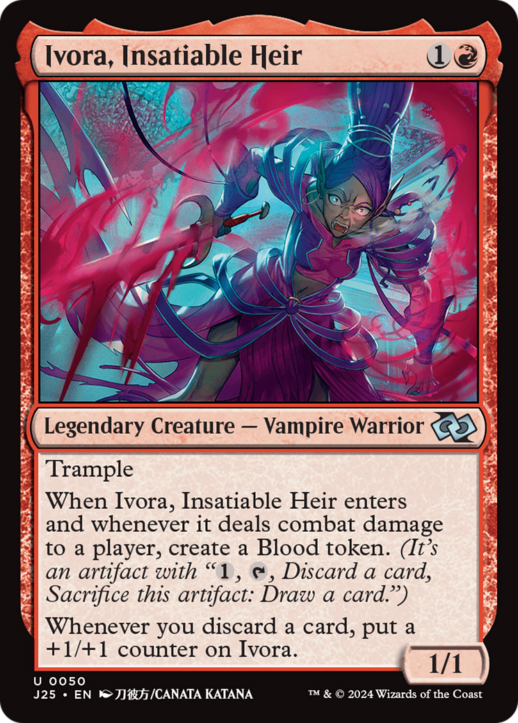 Image of Ivora, Insatiable Heir (Anime) (J25-050) - Foundations Jumpstart