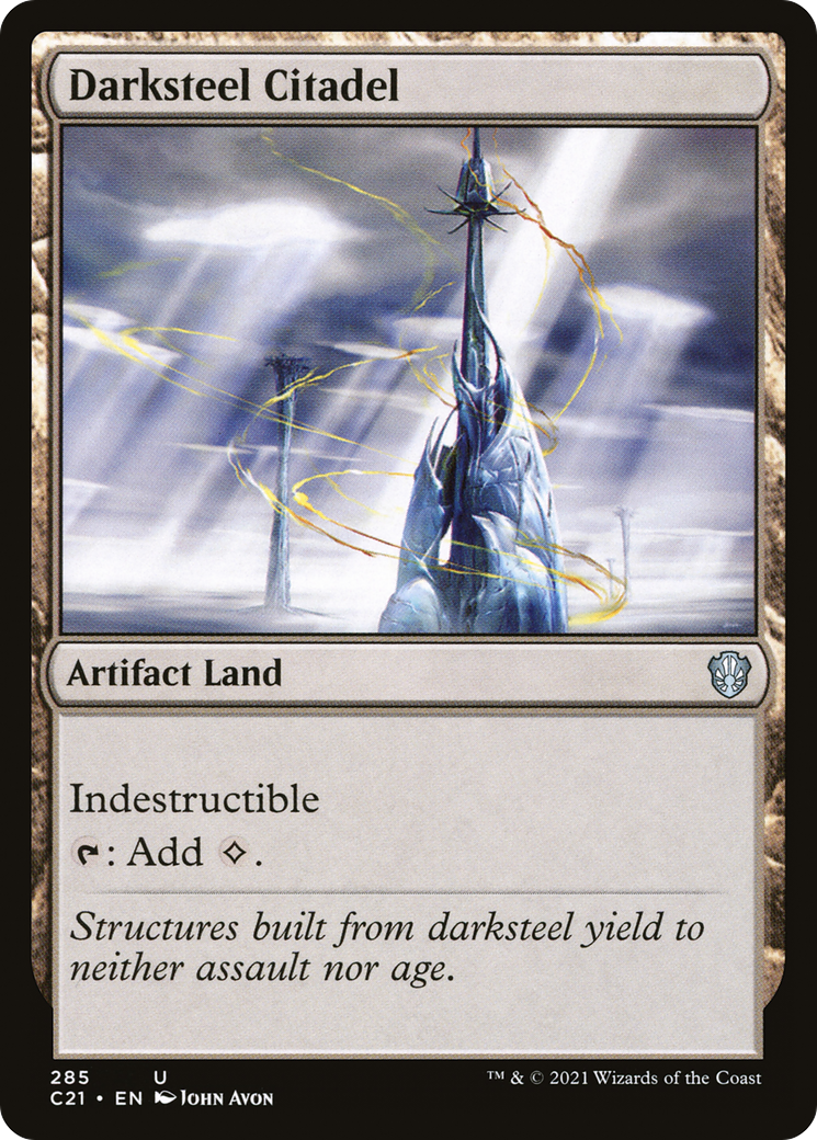 Image of Darksteel Citadel (C21-285) - Commander 2021