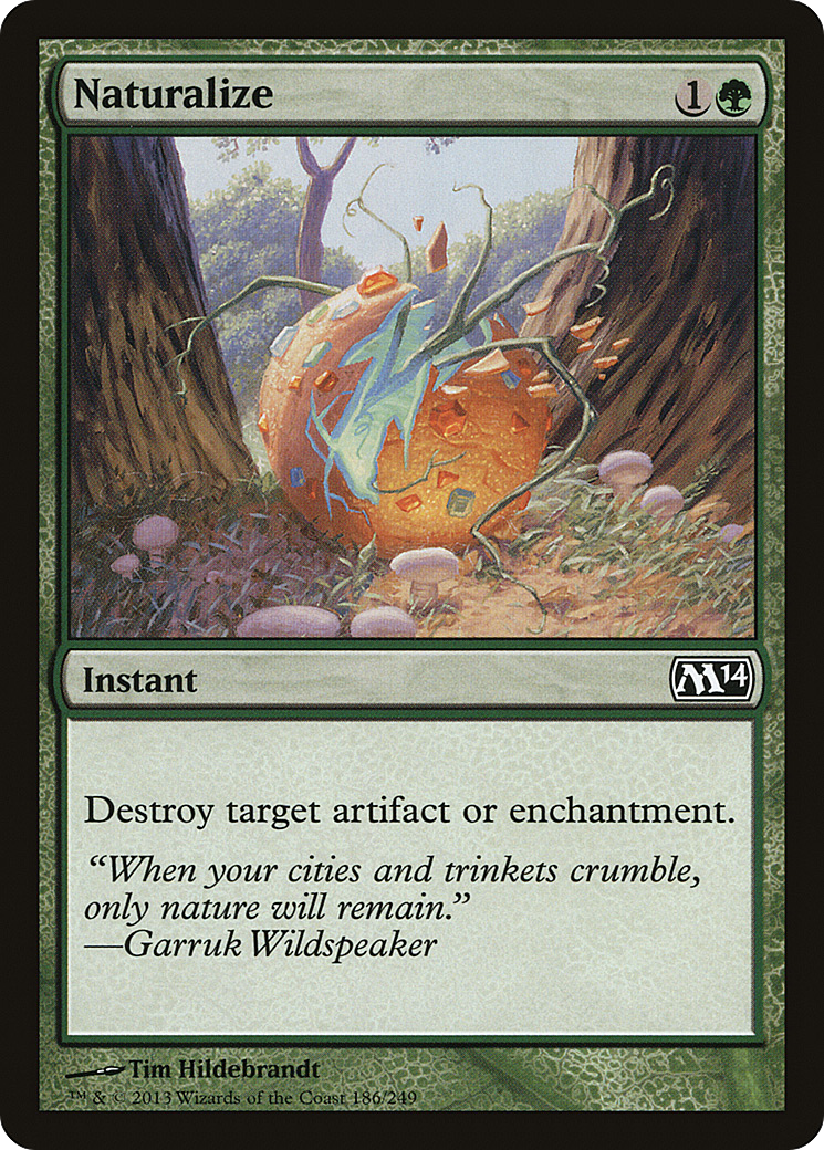 Image of Naturalize (M14-186) - Magic 2014 Foil