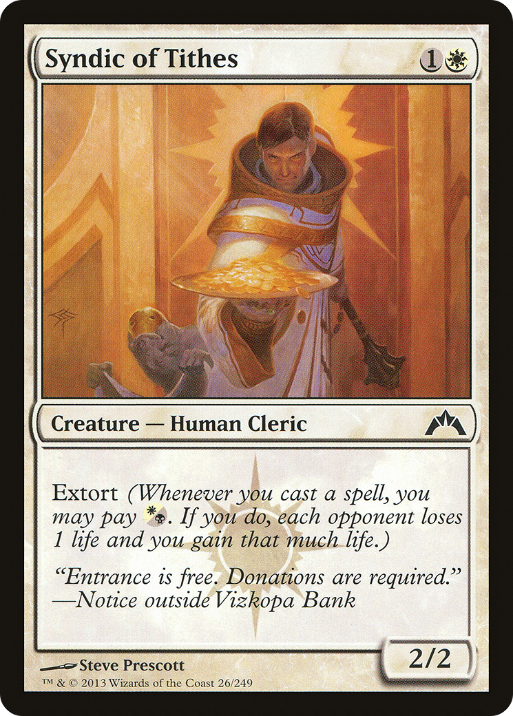 Image of Syndic of Tithes (GTC-026) - Gatecrash Foil