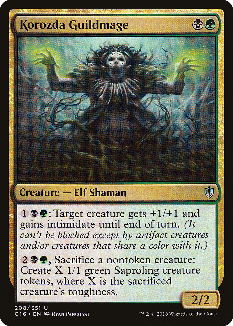 Image of Korozda Guildmage (C16-208) - Commander 2016