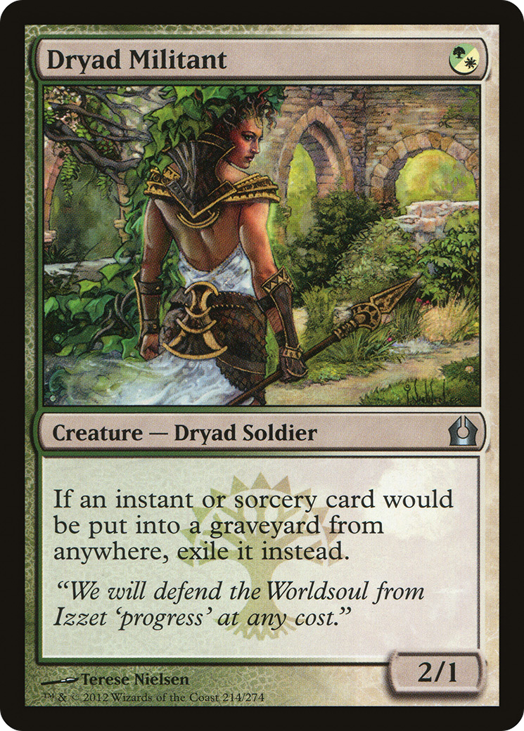 Image of Dryad Militant (RTR-214) - Return to Ravnica