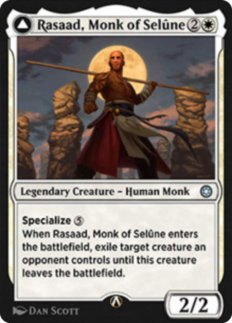 Image of Rasaad, Monk of Selûne (HBG-004) - Alchemy Horizons: Baldur's Gate