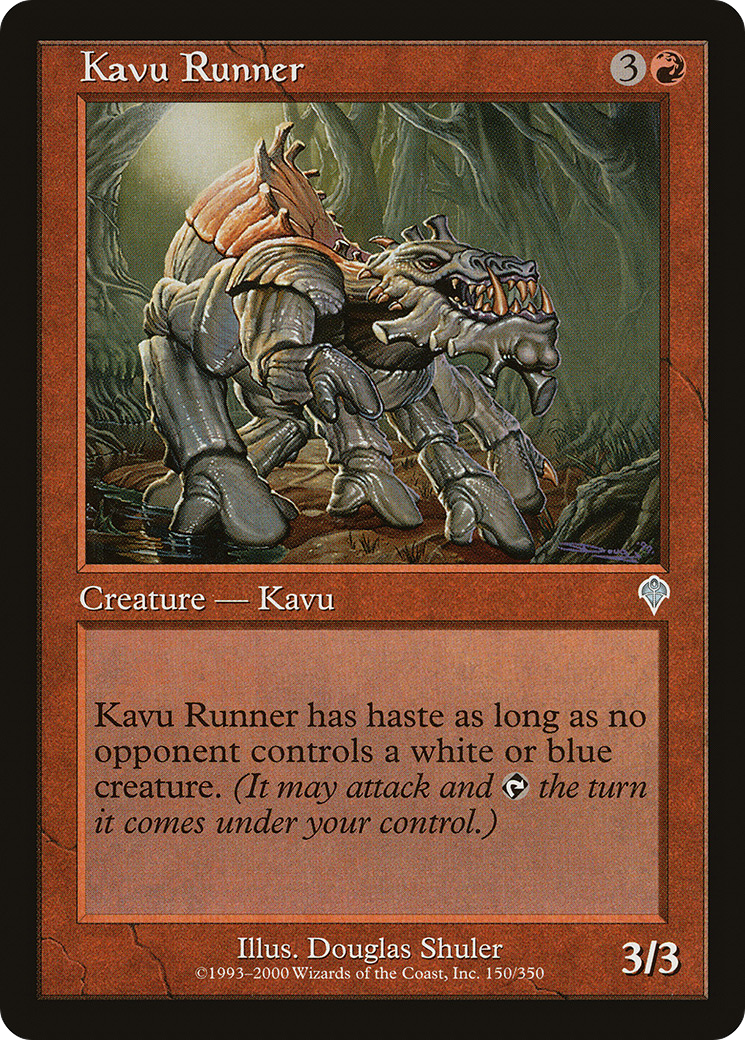 Image of Kavu Runner (INV-150) - Invasion