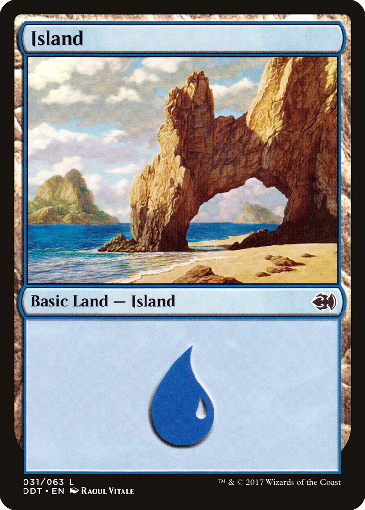Image of Island (31) (DDT-031) - Duel Decks: Merfolk vs. Goblins