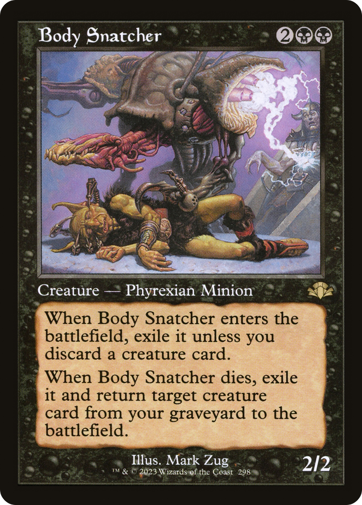 Image of Body Snatcher (Retro Frame) (DMR-298) - Dominaria Remastered Foil