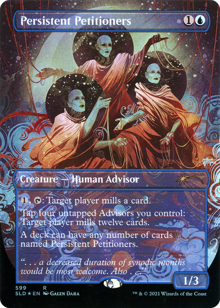 Image of Persistent Petitioners (599) (SLD-599) - Secret Lair Drop (Borderless) Foil