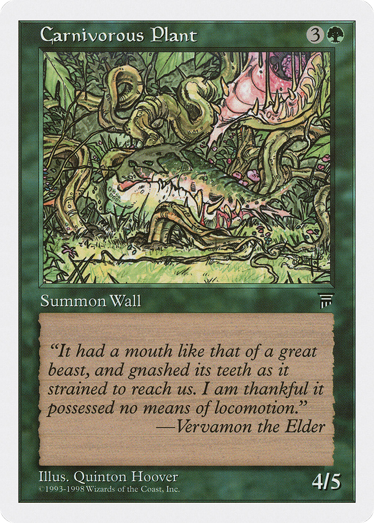 Image of Carnivorous Plant (ATH-065) - Anthologies