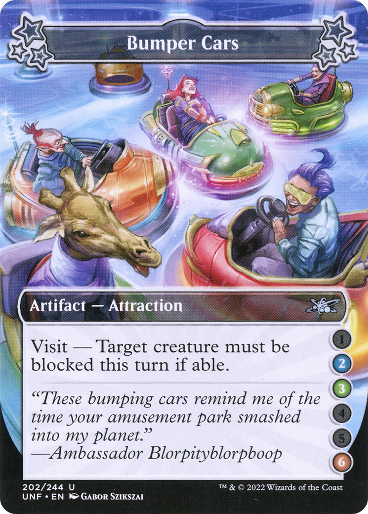 Image of Bumper Cars (2-3-6) (UNF-202) - Unfinity