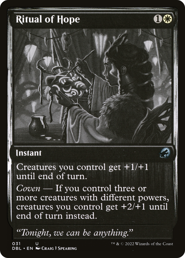 Image of Ritual of Hope (DBL-031) - Innistrad: Double Feature
