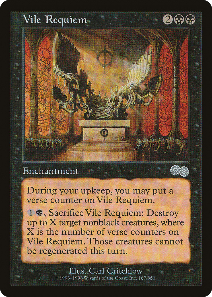 Image of Vile Requiem (USG-167) - Urza's Saga