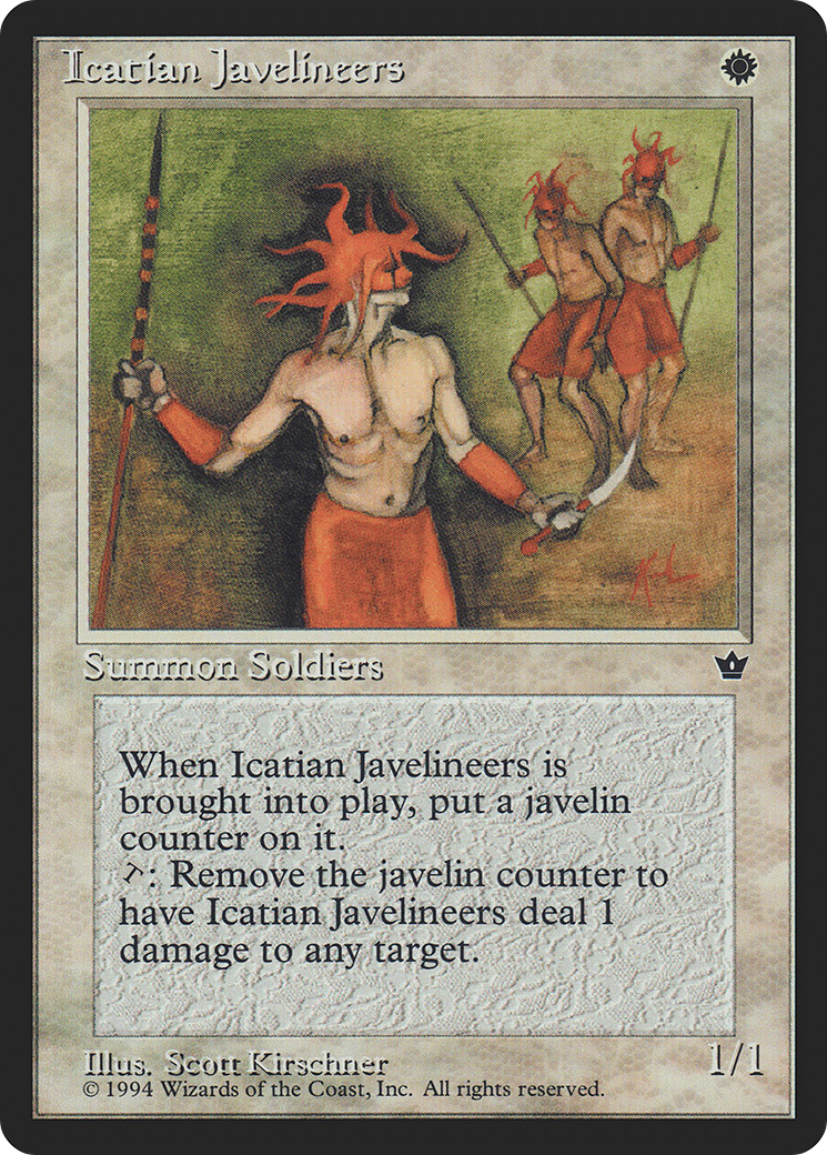 Image of Icatian Javelineers (Kirschner) (FEM-) - Fallen Empires