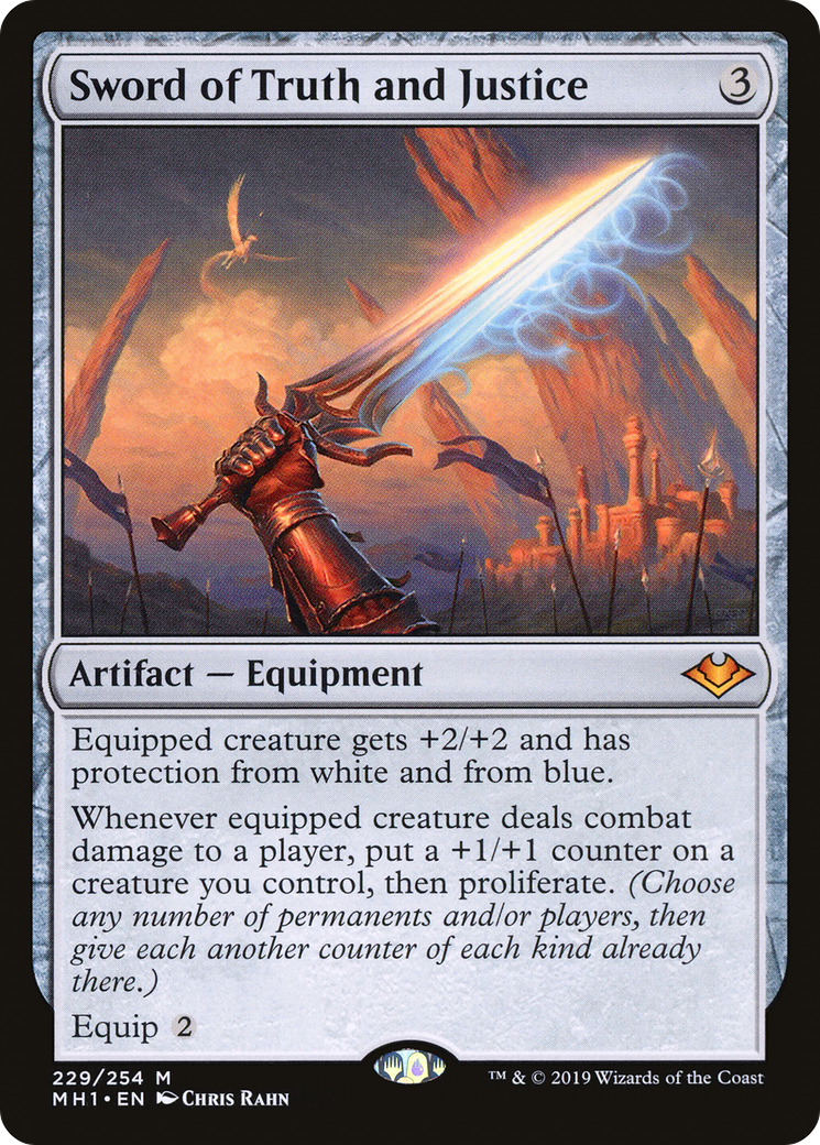 Image of Sword of Truth and Justice (MH1-229) - Modern Horizons