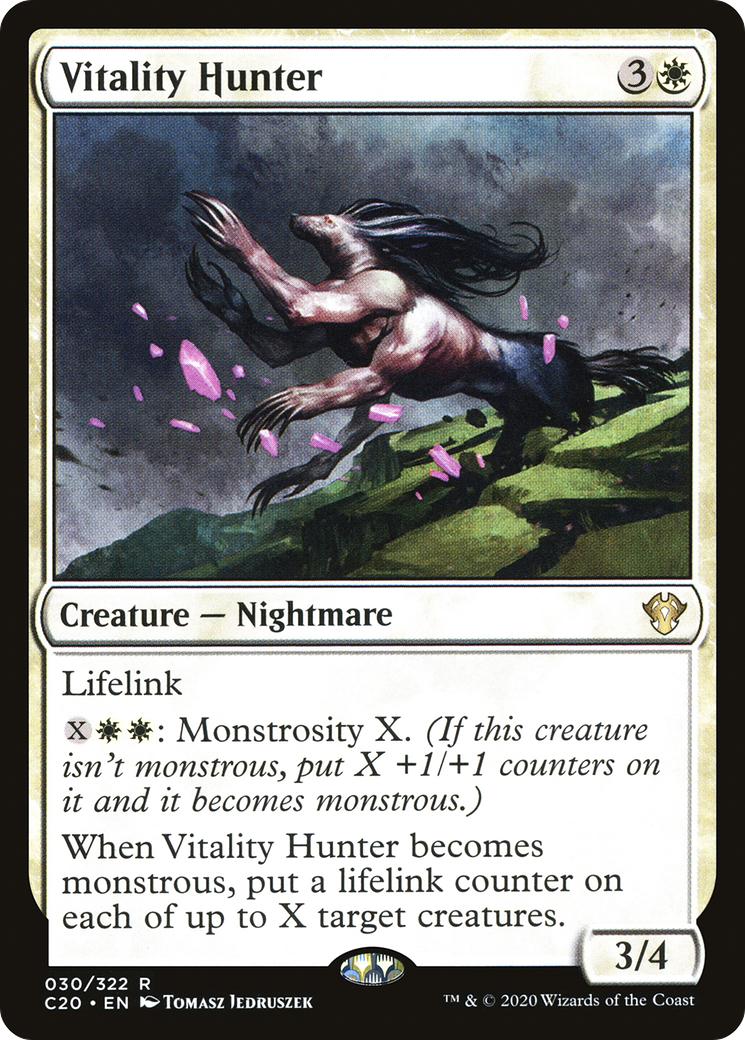 Image of Vitality Hunter (C20-030) - Commander 2020
