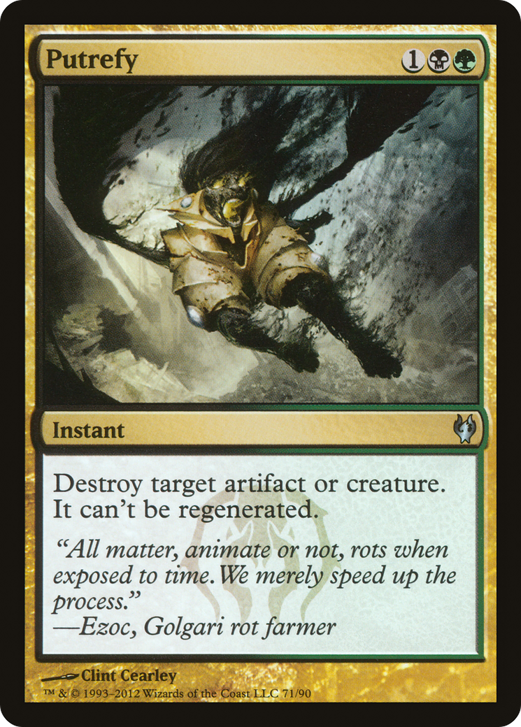 Image of Putrefy (DDJ-071) - Duel Decks: Izzet vs. Golgari