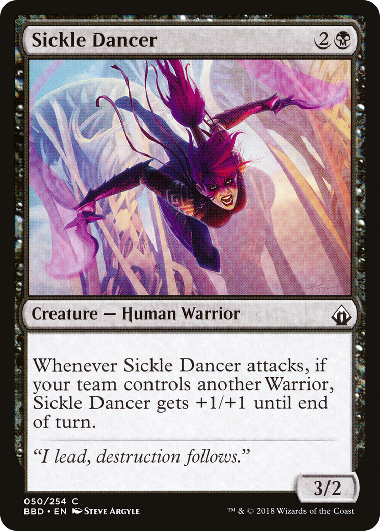 Image of Sickle Dancer (BBD-050) - Battlebond Foil
