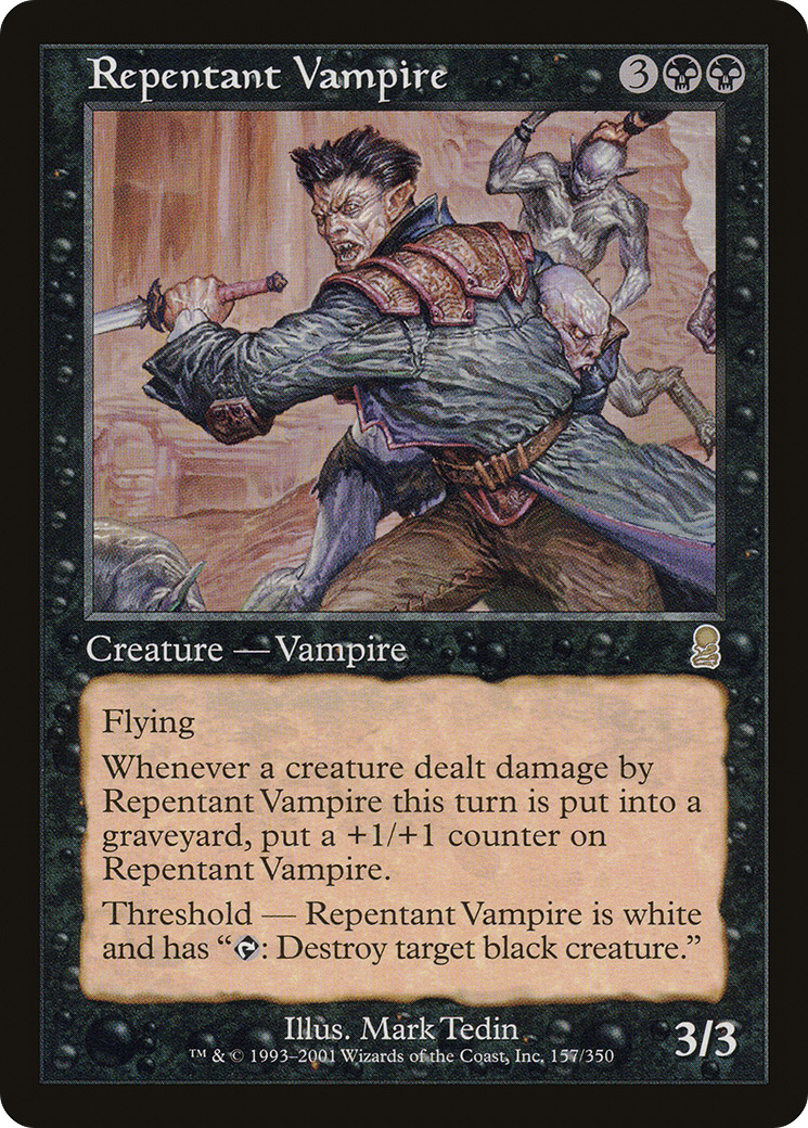 Image of Repentant Vampire (ODY-157) - Odyssey Foil