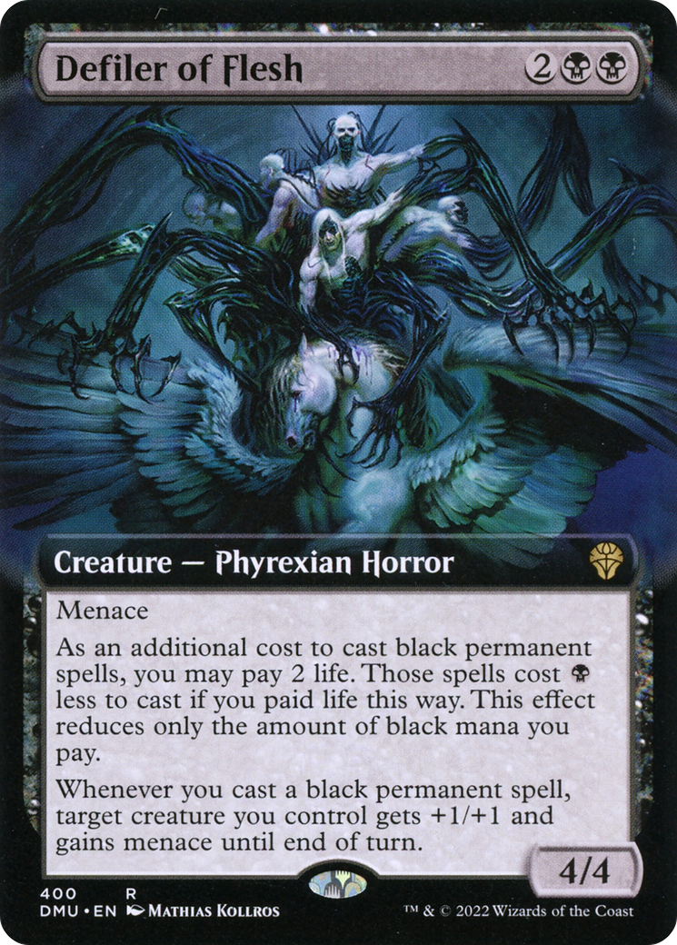 Image of Defiler of Flesh (Extended Art) (DMU-400) - Dominaria United: (Extended Art)