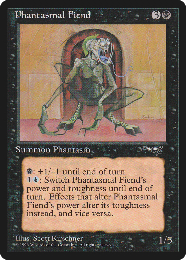 Image of Phantasmal Fiend (Doorway) (ALL-021) - Alliances