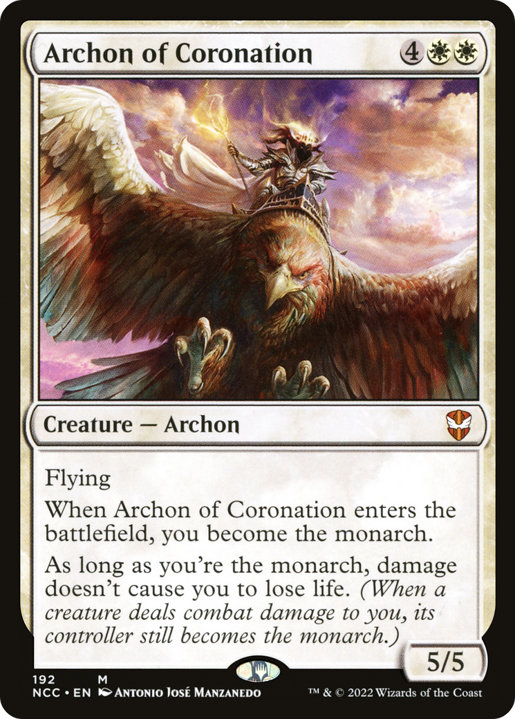 Image of Archon of Coronation (NCC-192) - New Capenna Commander