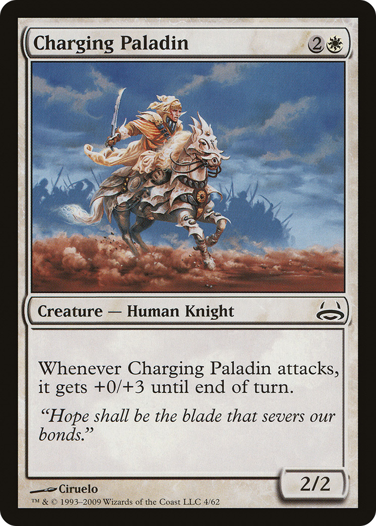 Image of Charging Paladin (DDC-004) - Duel Decks: Divine vs. Demonic