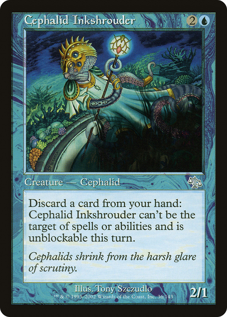 Image of Cephalid Inkshrouder (JUD-036) - Judgment Foil