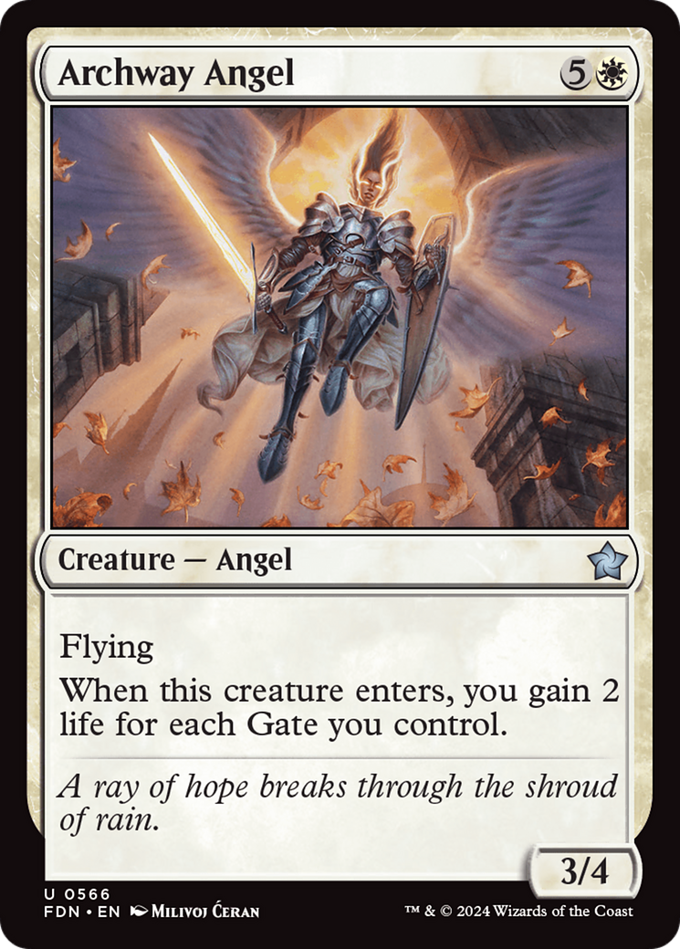 Image of Archway Angel (FDN-566) - Foundations