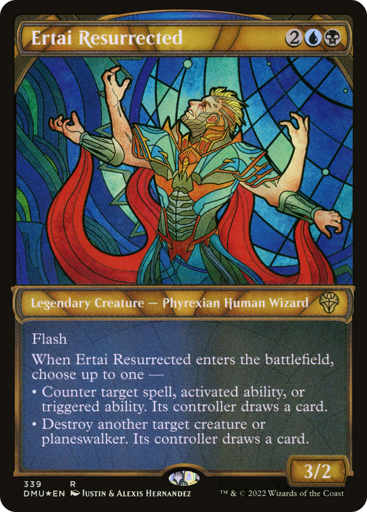 Image of Ertai Resurrected (Textured Foil) (DMU-339) - Dominaria United: (Showcase) Foil