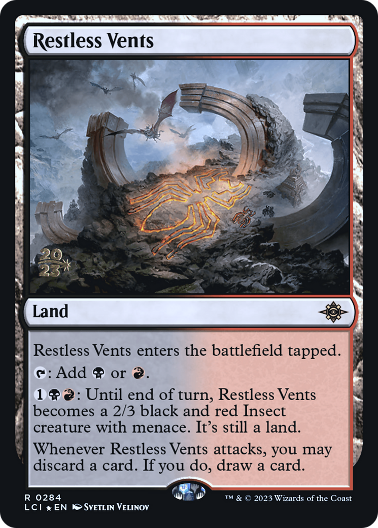 Image of Restless Vents (PRE-284) - The Lost Caverns of Ixalan Promos Foil
