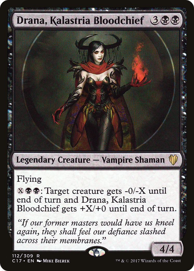 Image of Drana, Kalastria Bloodchief (C17-112) - Commander 2017