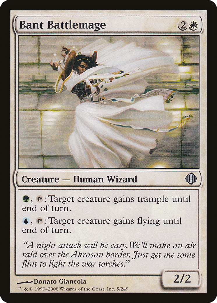 Image of Bant Battlemage (ALA-005) - Shards of Alara