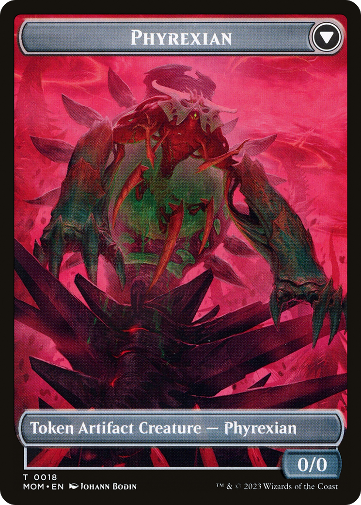 Image of Incubator // Phyrexian (TMOM-018) - March of the Machine Tokens Foil