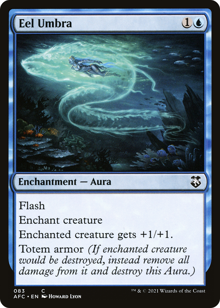 Image of Eel Umbra (AFC-083) - Forgotten Realms Commander