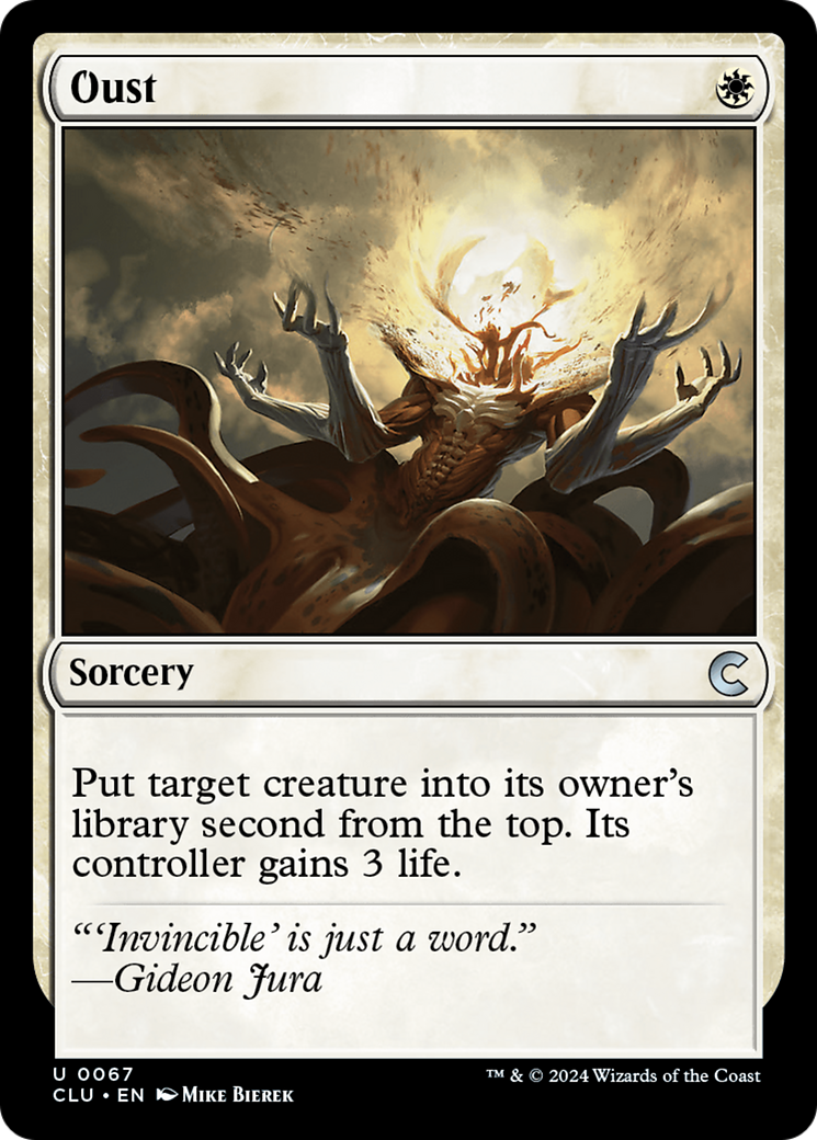Image of Oust (CLU-067) - Ravnica: Clue Edition