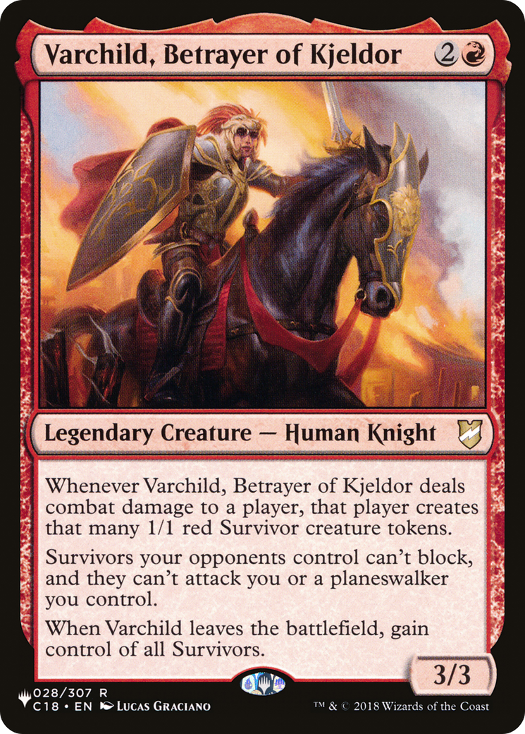 Image of Varchild, Betrayer of Kjeldor (LIST-028/307) - The List