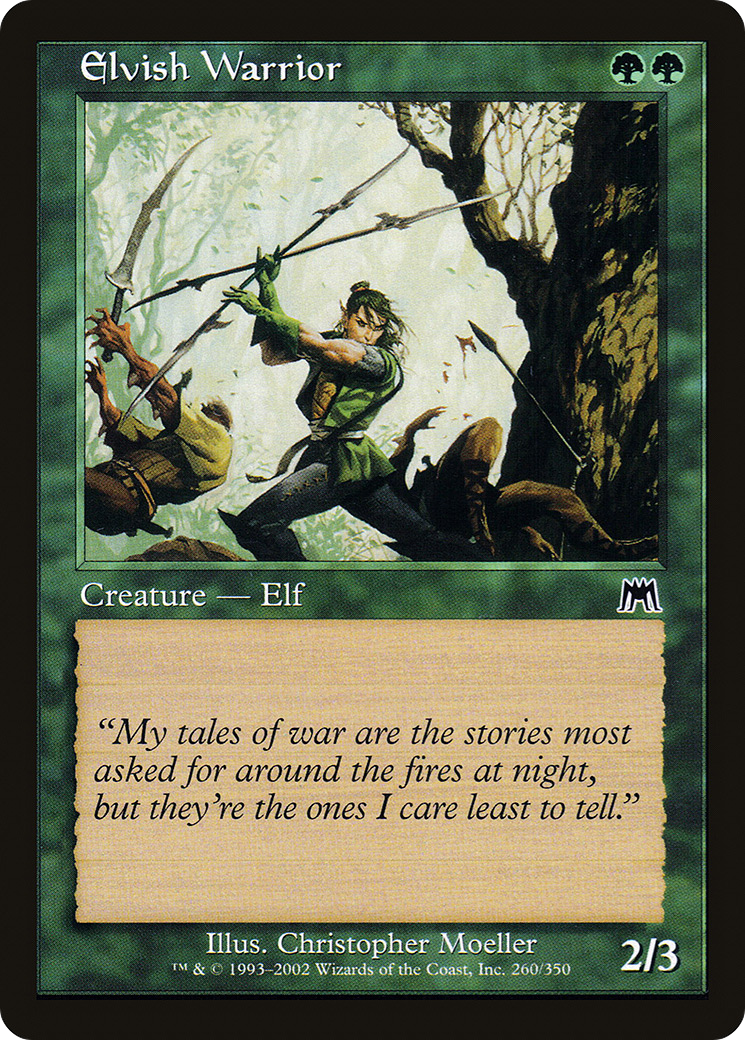 Image of Elvish Warrior (ONS-260) - Onslaught