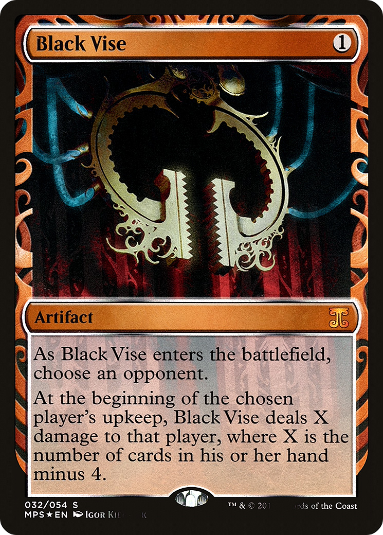 Image of Black Vise (MPS-032) - Kaladesh Inventions Foil