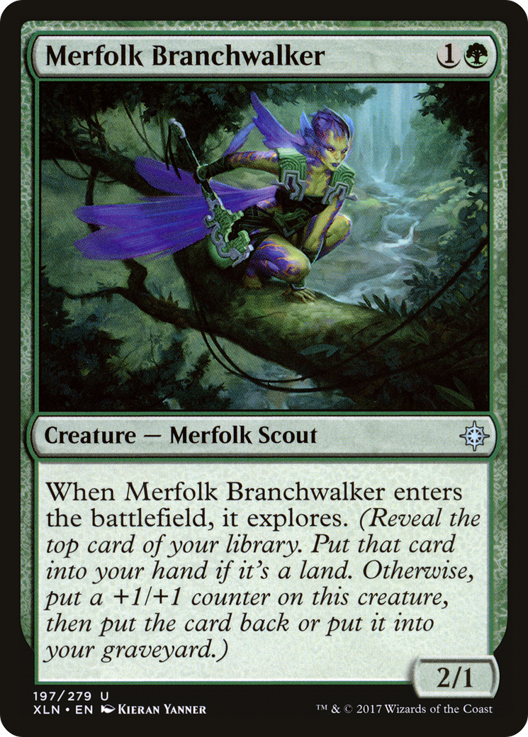 Image of Merfolk Branchwalker (XLN-197) - Ixalan Foil
