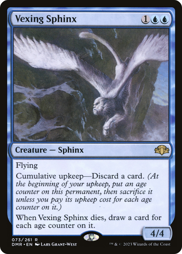 Image of Vexing Sphinx (DMR-073) - Dominaria Remastered Foil